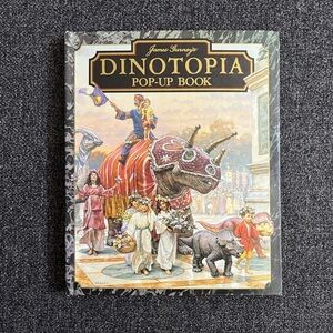 •1993 Dinotopia Pop-Up Book by James Gurney First Edition•